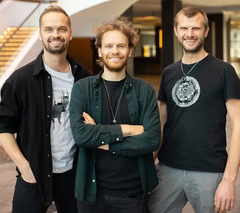 Gravity team’s co-founders edgars laimite martins benkitis kriss pujats