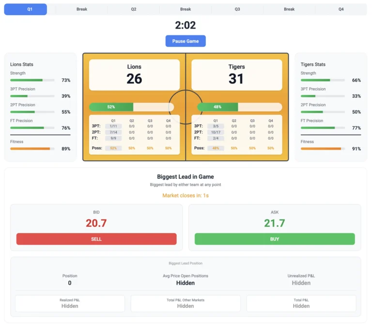 Sports Betting Game